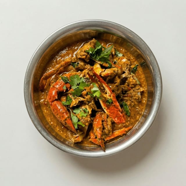 Crab Karaikudi Masala.