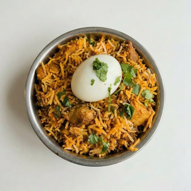Chicken Dum Biriyani.