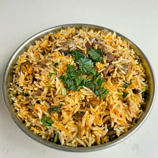 Mutton Biriyani.
