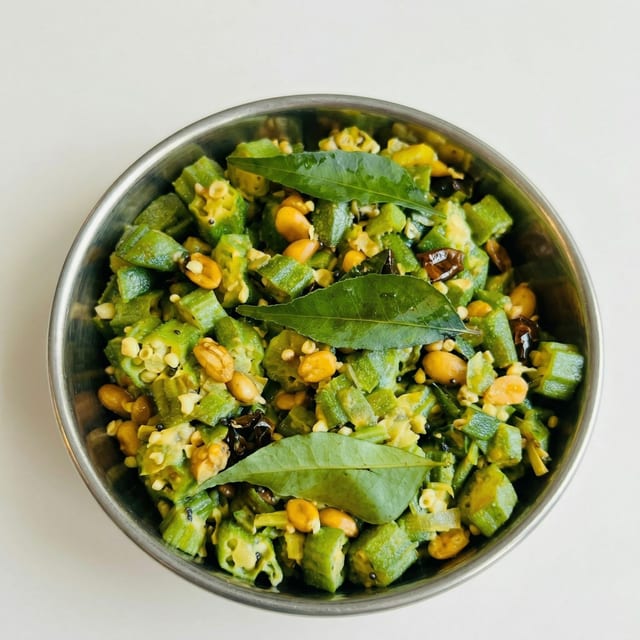 Vendakkai Fry.