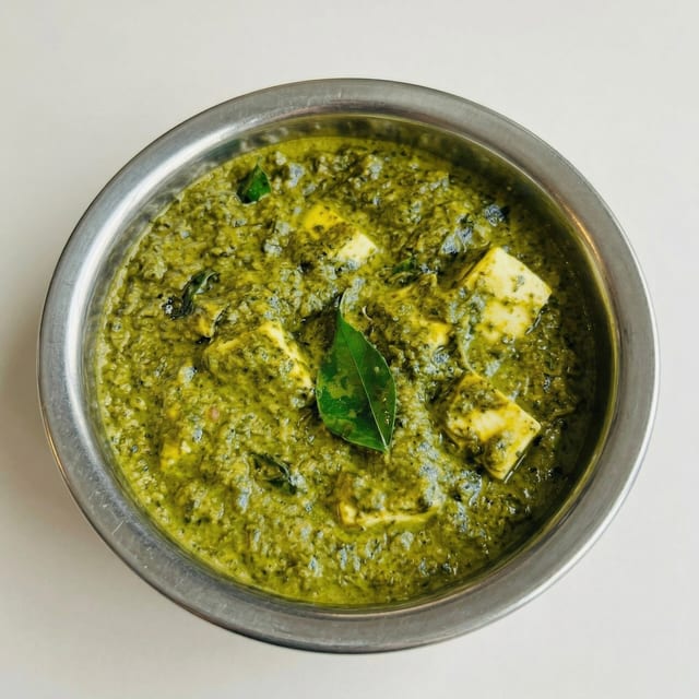 Palak Paneer.