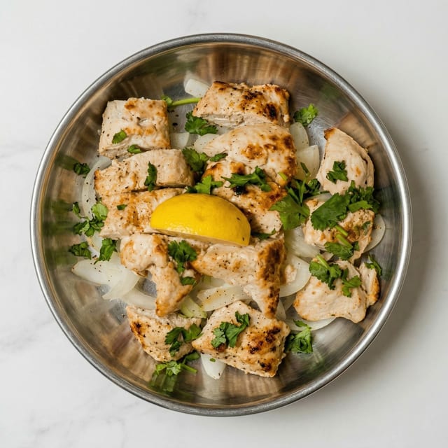 Clay Oven Malai Chicken Kebab.